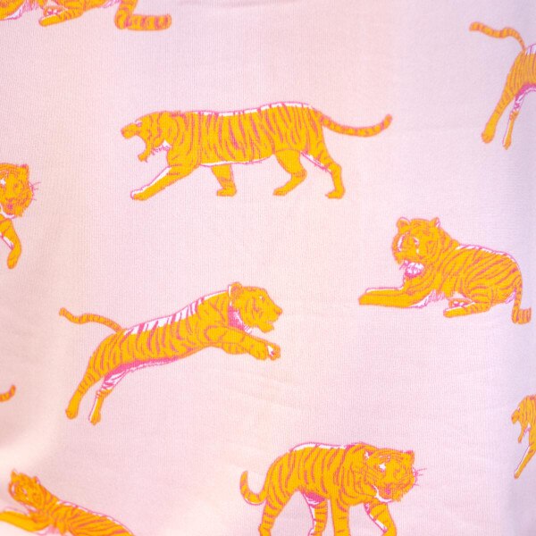 Pink Tiger Sleep Shorts