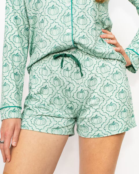 Pumpkin Sleep Shorts